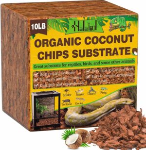 Organic 10LB Coconut Husk for Reptiles