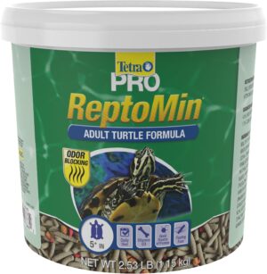 Tetra ReptoMin Pro Sticks Floating Food for Adult Aquatic Turtles, 2.54 lbs