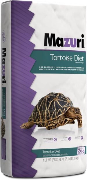 Mazuri | Tortoise Diet | 25 Pound (25 lb.) Bag