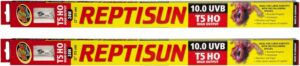 Zoo Med 24 Watt T5 HO ReptiSun 10.0 UVB Lamp, 2pk