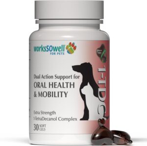 1-TDC Dual Action Joint & Gum Support Soft Gels for Dogs & Cats - 30 ct