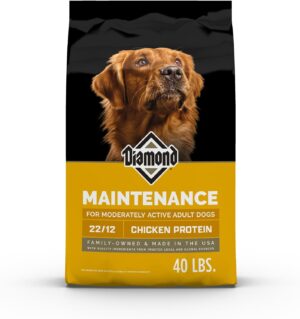 Diamond Maintenance Adult Dry Dog Food, Chicken Protein, 40lb