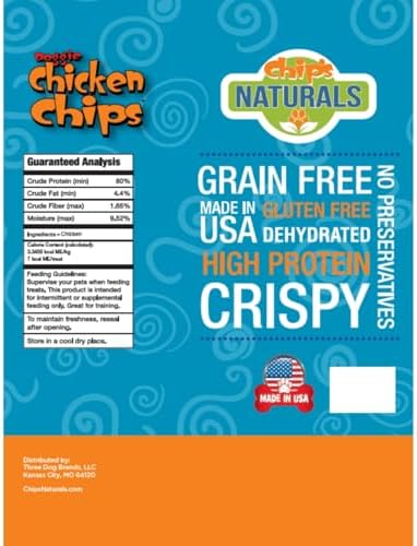Doggie Chicken Chips - 15 oz - All Natural Pet Supplies - Image 3