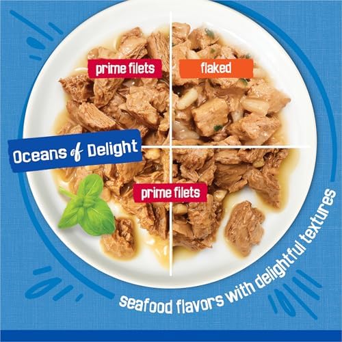 Purina Friskies Oceans of Delight Wet Cat Food Variety Pack, (40) 5.5 oz - Image 4