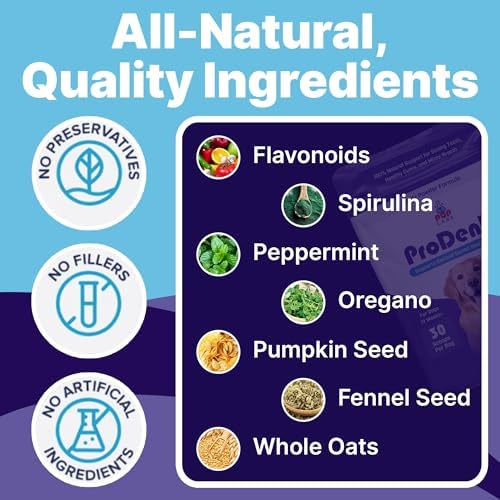 Pup Labs ProDenta, All-Natural Dog Dental Powder for Teeth Cleaning, Dental Powder for Dogs Teeth with Breath Freshener. Easy to use for Tartar Removal and Leaky Gums. Made in USA, 30 Servings - Image 4