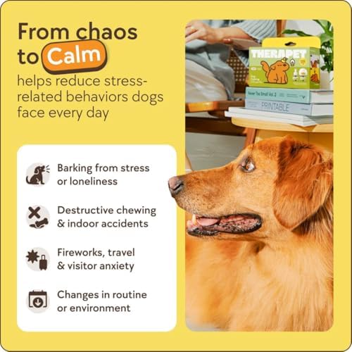 TherapetMD Dog Calming Diffuser Refill Kit (2-Pack, 60-Day Supply) Dog Pheromone Refills for Stress, Separation, Pee Accidents, Barking, & Destructive Behaviors. Use with TheraPet MD Diffuser Only - Image 5