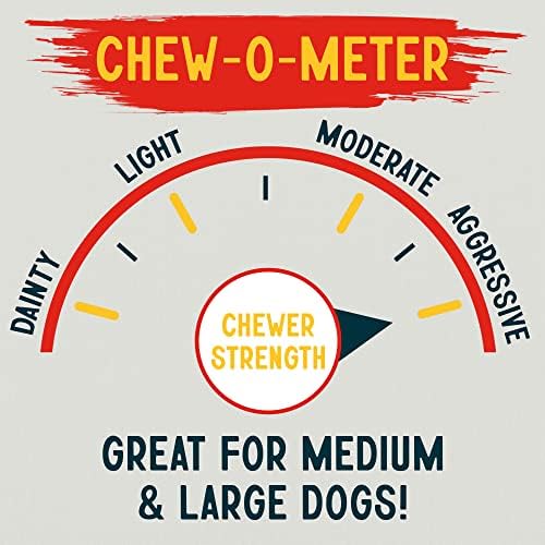 Canine Chews 8-9" XL Extra Large Rawhide Bone for Large Dogs Aggressive Chewers Savory Flavored 10 Pack (Chicken Flavor) - Image 7